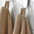 GULVIAL Washcloth, beige, 30x30 cm