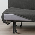 LYCKSELE HÅVET 2-seat sofa-bed, Vansbro dark grey