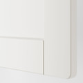 SMÅSTAD / PLATSA Changing table, white with frame/with bookcase, 150x79x123 cm