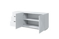 Cabinet with 2 Doors & 3 Drawers Asha 167cm, matt white