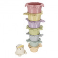 Bam Bam Stacing Tower Cups Pastel 6m+