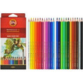 Koh-i-Noor Aquarell Coloured Pencils 24 Colours