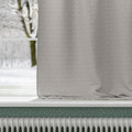 RYSSBRÄKEN Room darkening curtain, 1 piece, light grey, 140x300 cm