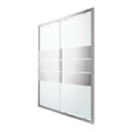 GoodHome Sliding Shower Door Beloya 160 cm, chrome/mirror glass