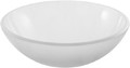 Countertop Glass Basin GoodHome Drina 38cm, frosted