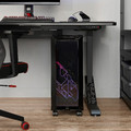 UPPSPEL Cpu stand with castors, dark grey