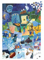 Rebel Jigsaw Puzzle Dixit: Blue MishMash 1000pcs 7+