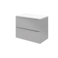 GoodHome Bathroom Countertop Marloes 80 x 45 cm, white