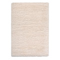 VOLLERSLEV Rug, high pile, white, 160x230 cm