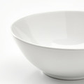 GODMIDDAG Bowl, white, 19 cm