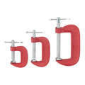 G-Clamps Set 1'' 2'' 3'', 3 Pack