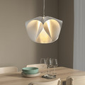 BÄCKNATE / HEMMA Pendant lamp, white, 50 cm