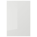 RINGHULT Door, high-gloss light grey, 40x60 cm