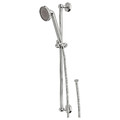 VOXNAN Riser rail with handshower kit, chrome-plated