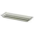 VISSLAÅN Drawer organiser, grey, 35x11x3 cm