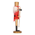 Nutcracker Christmas Decoration 28cm, gold hat