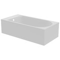 GoodHome Acrylic Bathtub Cavally 140x70 cm, white