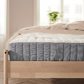 VALEVÅG Pocket sprung mattress, medium firm/light blue, 80x200 cm