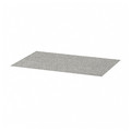 KOMPLEMENT Drawer mat, light grey patterned, 90x53 cm