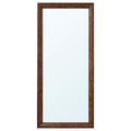 TOFTBYN Mirror, ash effect/brown, 75x165 cm