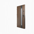 External Door O.K. Doors Temida Black P55 80, left, dark walnut