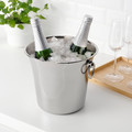 SOLDRÄNKT Wine cooler, stainless steel, 20 cm