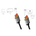 LogiLink DisplayPort Cable 8K/60 Hz DP/M to DP/M 1 m