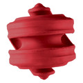 PetDreamHouse Dog Toy Geo-Hex, red