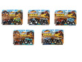 Hot Wheels Monster Trucks Vehicle 2-pack 1:64 FYJ64, 1pc, assorted colours, 3+