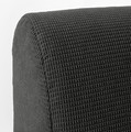 LYCKSELE LÖVÅS 2-seat sofa-bed, Vansbro dark grey