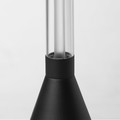 BJÖRKSPIREA LED decoration lighting, black tube-shaped