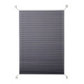 Pleated Blind Colours Caprera 68 x 210 cm, grey