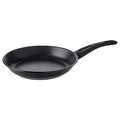 HEMLAGAD Frying pan, black, 24 cm