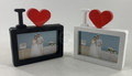 Photo Frame I Love 10x15cm, 1pc, black