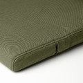 FRÖSÖN/DUVHOLMEN Seat/back cushion, outdoor, dark beige-green, 116x45 cm