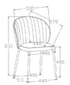 Dining Chair Patricia, beige