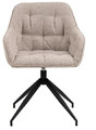 Swivel Chair Brooke Monza, beige