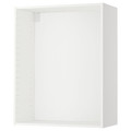 METOD Wall cabinet frame, white, 80x37x100 cm