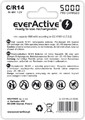 EverActive Ni-MH Batteries 1.2V C/R14 5000mAh Professional Line, 2 pack