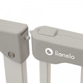 Lionelo Safety Gate Slim, grey, 75-85 cm