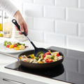 IKEA 365+ HJÄLTE Wok spatula, stainless steel, black