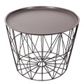 Tray Table Basket Avignon, dark beige