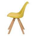 Dining Chair Norden Star Square, yellow