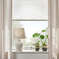 HORNVALLMO Pleated blind, white/top-down bottom-up, 100x130 cm