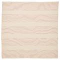 VIPPSTARR Tablecloth, stripe pattern red/natural, 150x150 cm