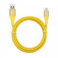 TB Cable USB 3.0-USB C 2m Quick Charge 3A, yellow