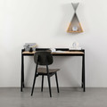 Desk Malmo, natural, black