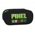 Pencil Case Pixel, green