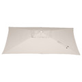 SVALÖN Parasol canopy, light grey-beige, 300x200 cm