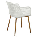 Chair Becker, white/natural